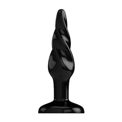 Buttplug Rubber 7 Inch Model 5 Black 7 Inch