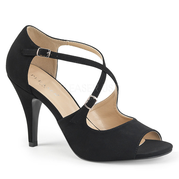 4 inches Heel Peep Toe Ankle Strap Sandal — image 5 of 8