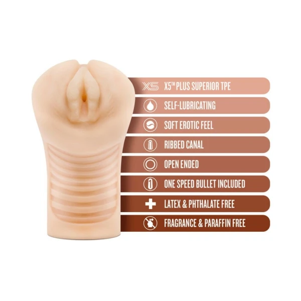Sleeves:  M Elite Soft And Wet Annabella Beige