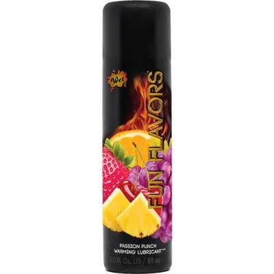 Wet Fun Flavors 4 In 1 Lubricant Passion Fruit Pizzazz 3oz