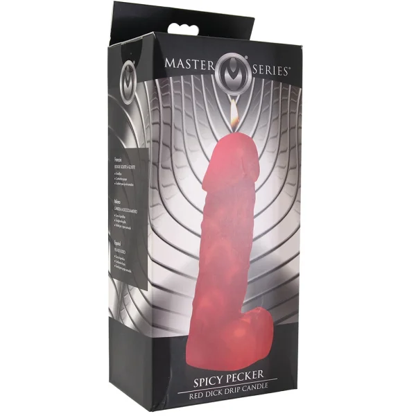 Master Series Spicy Pecker Red Dick Drip Candle