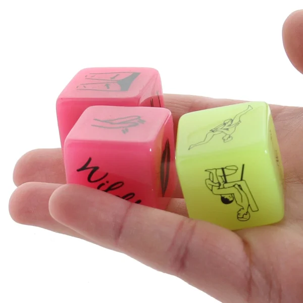 Glow-in-the-dark Oral Sex Dice