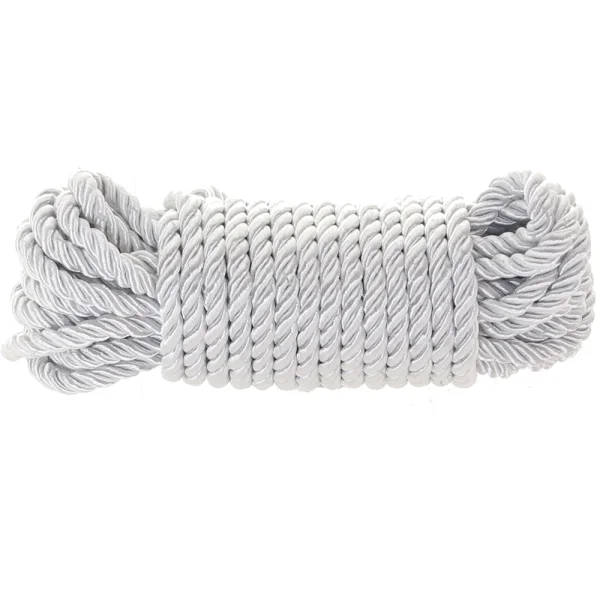 Bound Rope By NS Novelties 25 Feet - Silver