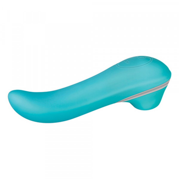 Adam & Eve French Kiss Her Clit Stimulator - Teal — image 5 of 13