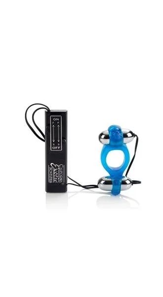 Diving Dolphin Vibrating Love Ring Blue — image 7 of 11