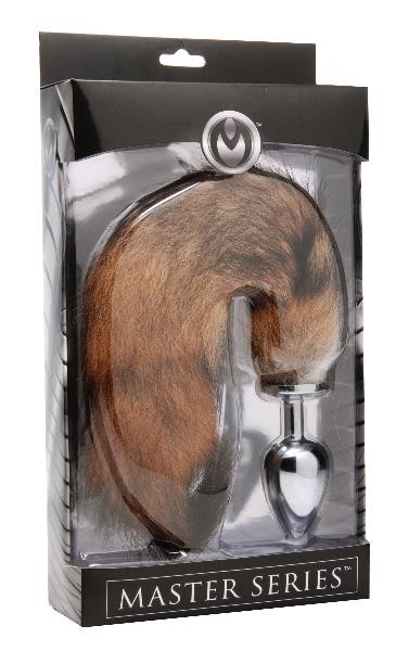 Fox Tail Metal Anal Plug Large