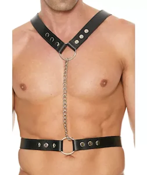 Twisted Bit Black Leather Harness — image 5 of 5