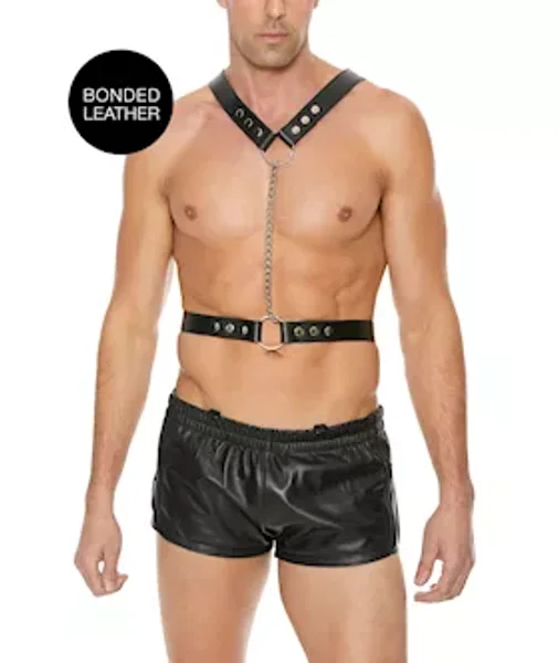 Twisted Bit Black Leather Harness — image 4 of 5