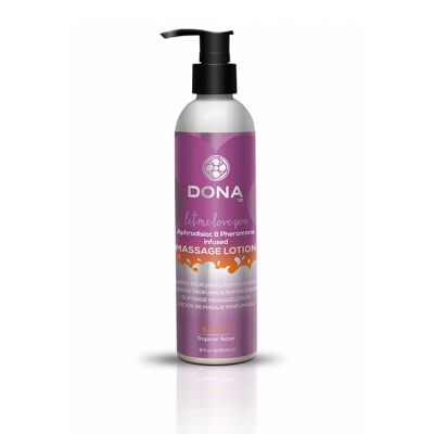 DONA 235ml Tropical Tease Massage Lotion Sassy Aroma