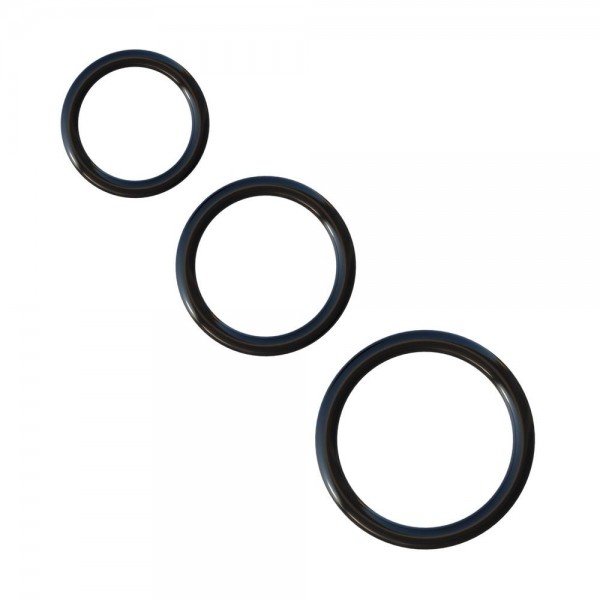 Fantasy C-Ringz Silicone 3-Ring Stamina Set