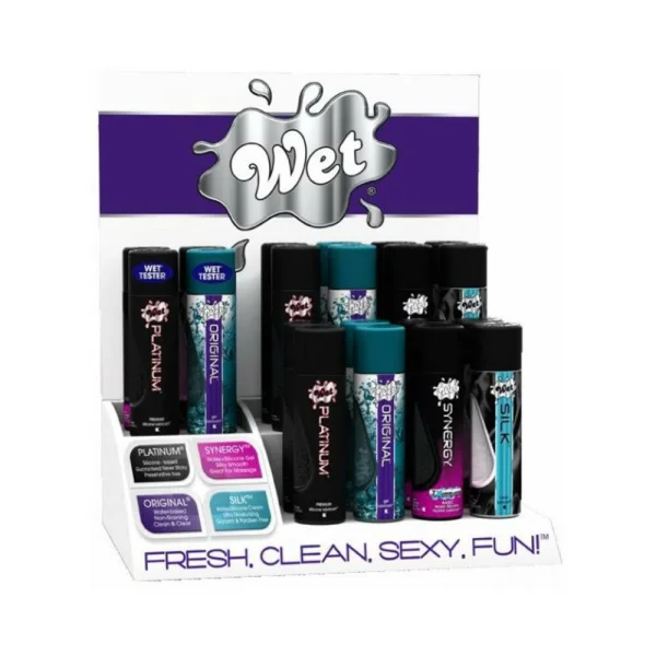 Wet Lubes Best Seller Counter Top Display