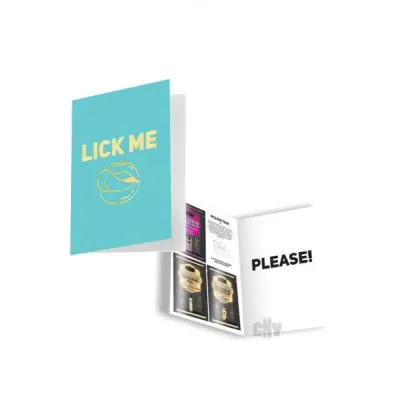 Kama Sutra Naughty Notes Greeting Cards Lick Me