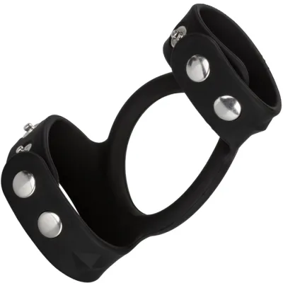 CalExotics Silicone Tri Snap Cock Ball Ring