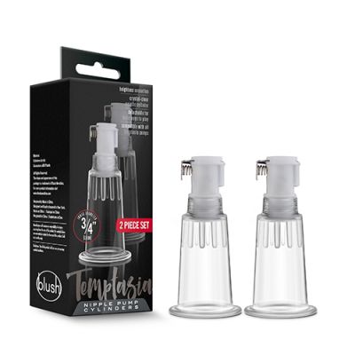Temptasia Nipple Pumping Cylinders Set of 2
