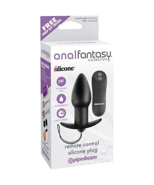 Anal Fantasy Collection Remote Control Silicone Plug