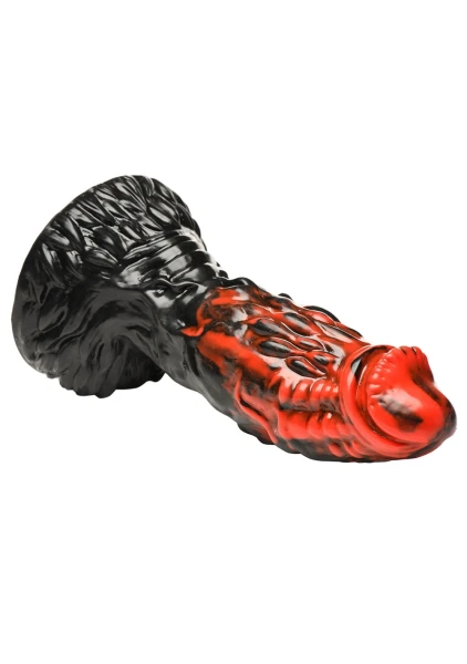 Vulcan 8.75" Silicone Suction Cup Dildo With Balls By Creature Cocks