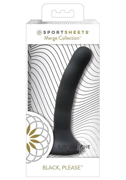 Please  5.25" Silicone Harness Compatible Dildo By Sportsheets - Pink