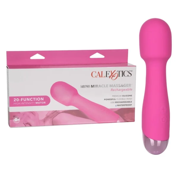 Pink Rechargeable Mini Miracle Massager