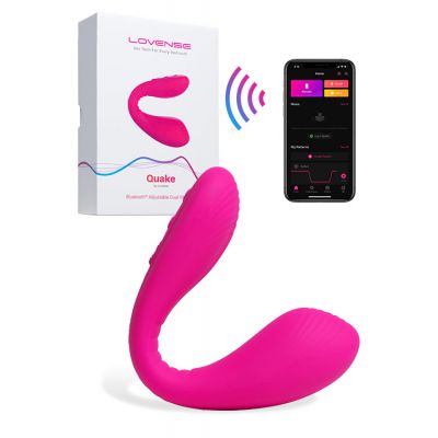 Lovense Quake Adjustable Dual Stimulation Vibrator