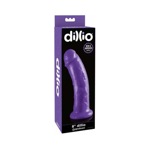 Dillio 8 inches Slim Realistic Dildo