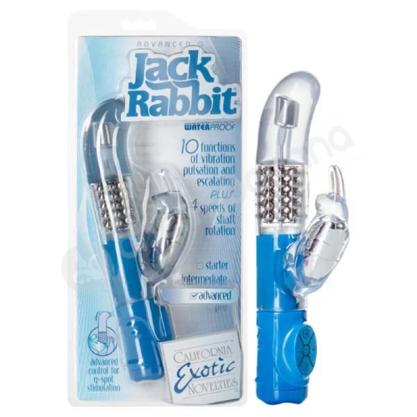 Blue Advanced G Jack Rabbit Vibrator