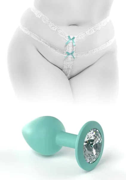 Hookup Secret Gem Plug with White Panties