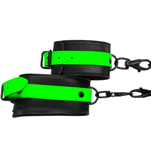 Ouch! Glow In the Dark Bed Bindings Restraint Kit