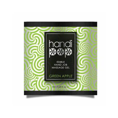 Handipop Hand Job Massage Gel Apple Single
