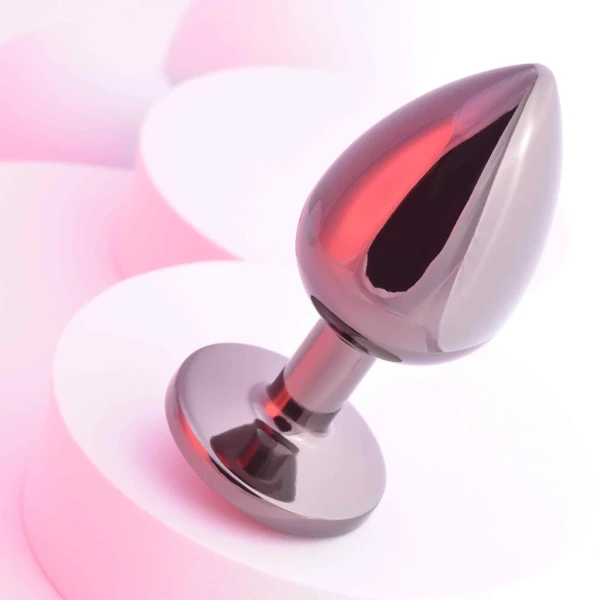 Playboy Pleasure Tux Aluminum Alloy Anal Plug - Large