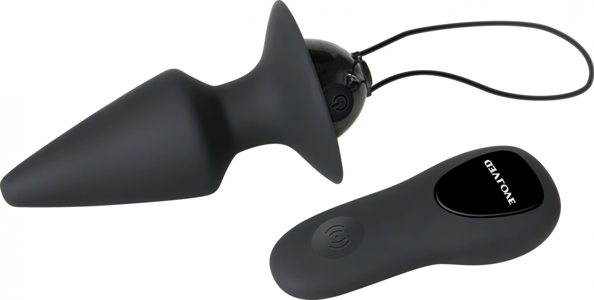 Plug & Play Butt Plug + Remote