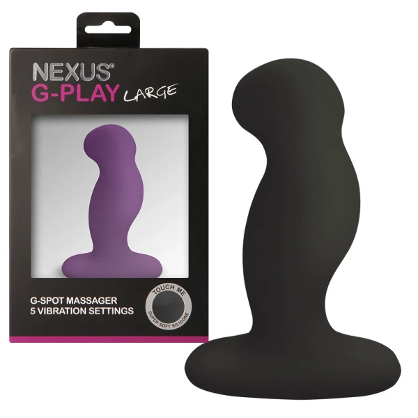 Nexus Gplaylrg Unisex Vibrator - Black — image 8 of 8