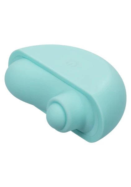 Ovation Acclaim Rechargeable Silicone Waterproof Thumping Clitoral Vibrator By CalExotics - Blue