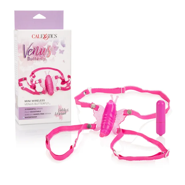 Micro Wireless Venus Butterfly Stimulator - Pink — image 9 of 13