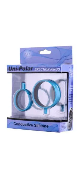 Zeus Uni-Polar Silicone Electrosex Cock Rings