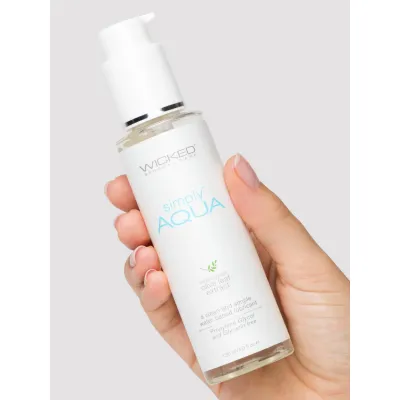 Wicked Simply AQUA Water based Lubricant 120ml