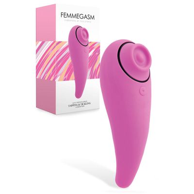 Feelz FemmeGasm 5 5 Tapping Tickling Vibrator with Pulsation