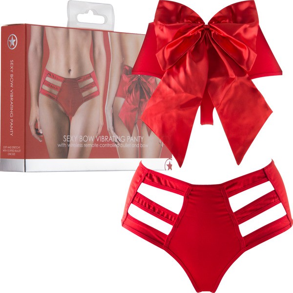 Sexy Bow Vibrating Panties