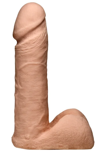 Ultra Harness 2 w/7 inch Ultraskyn UR3 Cock - White