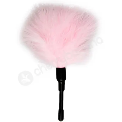 Fetish Collection Small Pink Fluffy Feather Tickler