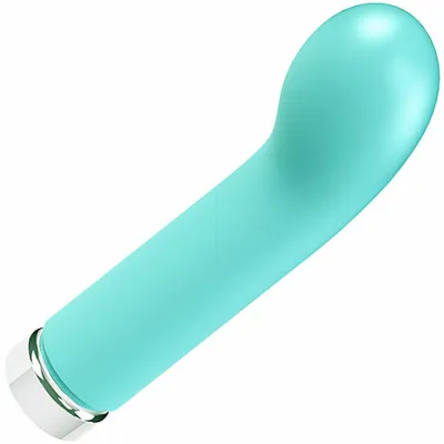GEE Plus Rechargeable Silicone G Spot Vibrator by VeDO Turquoise