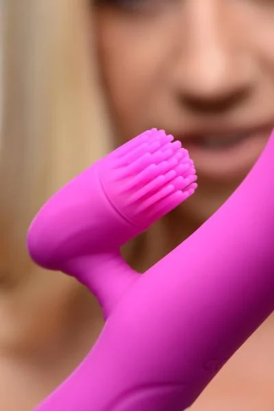 Whirl Silicone Rabbit Vibrator With Rotating Ticklers — image 6 of 8