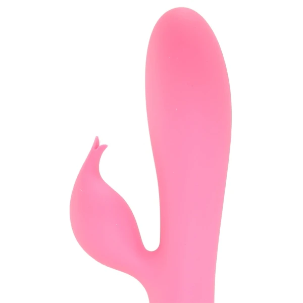Glo Rabbit Silicone Heating Vibe in Pink