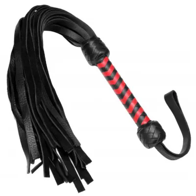Strict Leather Bullhide Flogger Black