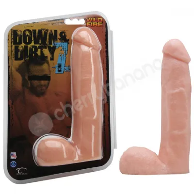 Wildfire Down Dirty 7 Inch Flesh Dildo