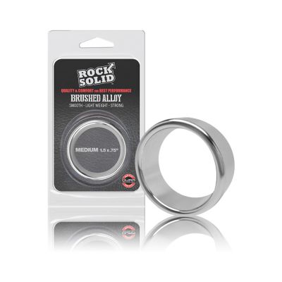 Rock Solid Brushed Alloy Medium 1 5in X 75in Silver