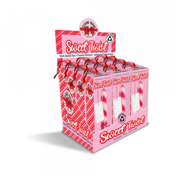 Sweet Twist 12-piece Vibrator P.o.p