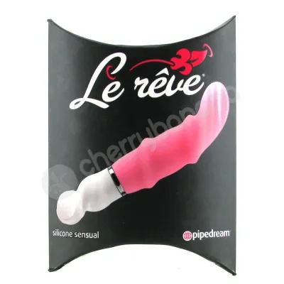 Le Reve Silicone Sensual Pink Vibrator