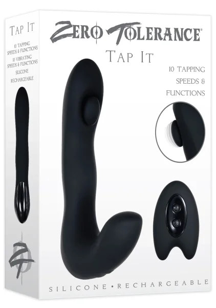 Zero Tolerance Tap-It Vibrating, Tapping Prostate Massager — image 8 of 8