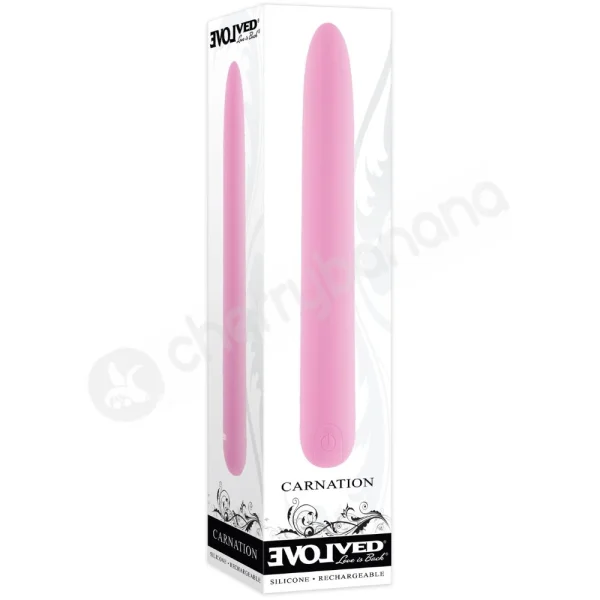 Evolved Carnation Slim & Smooth Classic Vibrator