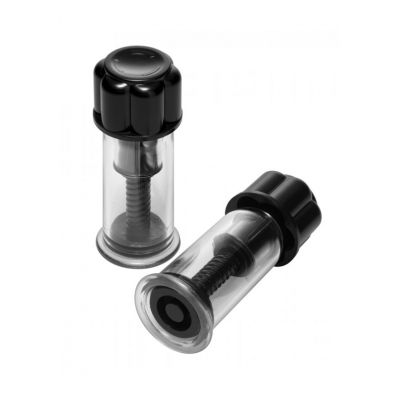 Black Max Powerful Twist Nipple Suckers Clit Sucking Toy